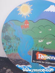 Mimi School, Urenui mural