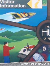 The Hub of Renwick mural