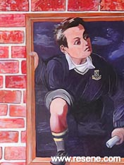 Marlborough Boys' College mural