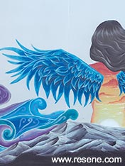 Whanganui Girls College mural