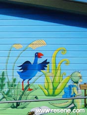 Nicola Neilson for the Picton Kindergarten mural