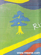 Levin Primary School mural