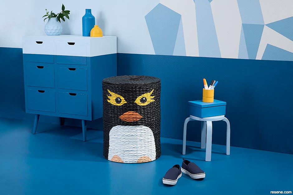 Get playful with paint in children's bedrooms