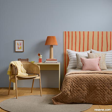 Adding sunshine brights to a bedroom