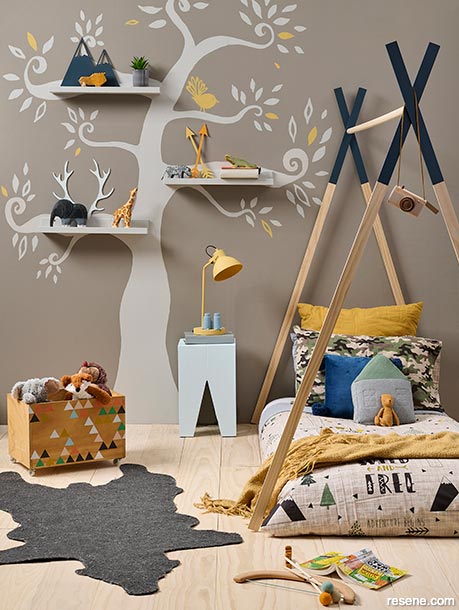Woodland whimsy - child's bedroom