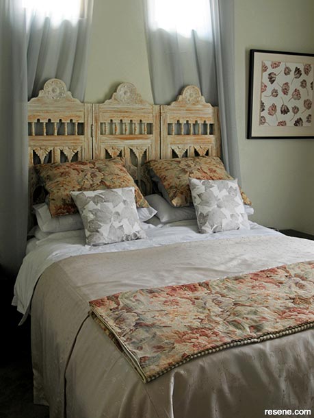 A feminine bedroom in the French style