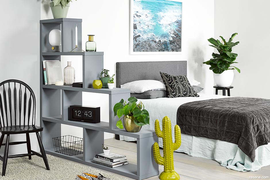 Decorating with shades of grey and off-white