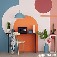 Colour psychology for your home office: paint yourself productive