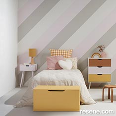 Add charm with stripes and colour block