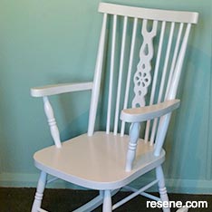 Refinishing a rocking chair