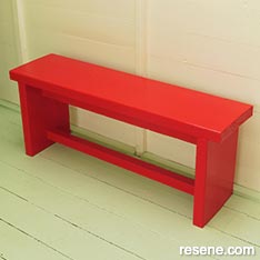 Build and paint an bench