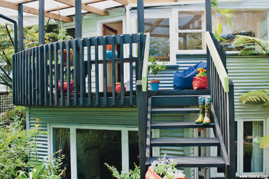 An eco renovated deck