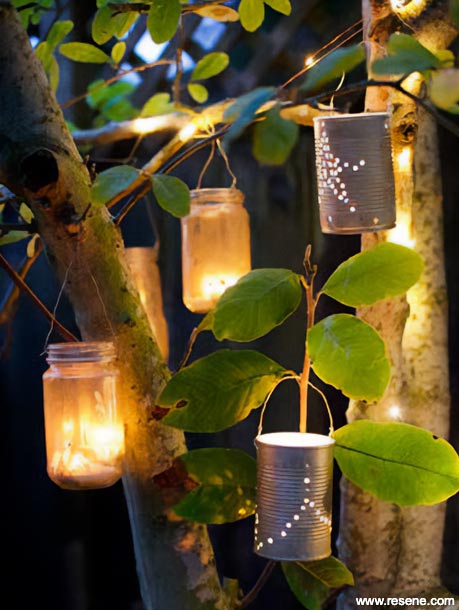Homemade lanterns