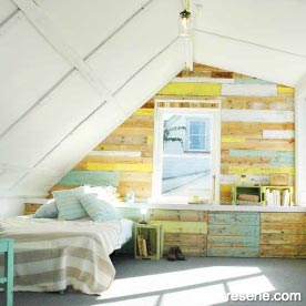 Transform an attic into a useful space