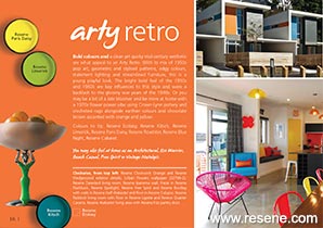 The Arty retro personality style