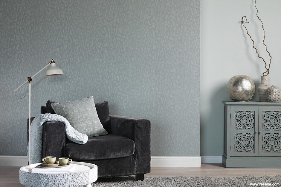 Blue/grey textured - Resene Wallpaper 523836