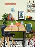 A space for kids to work by you