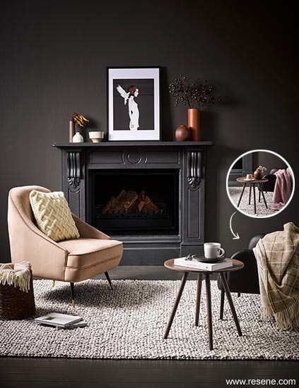 Lounge - sophisticated yet cosy, soft yet dramatic