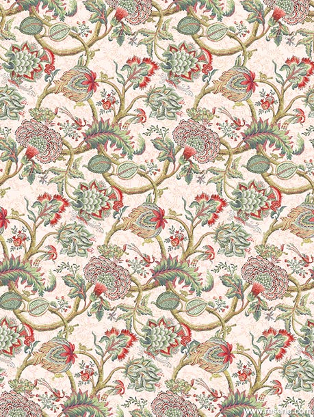 Vintage flower pattern -Resene Wallpaper HX4-021