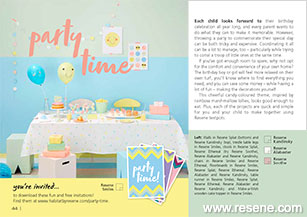 Party time - decorating for kids birthdays