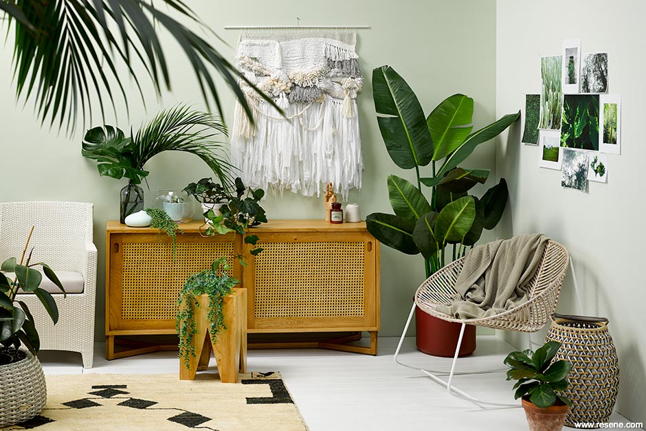 Plant inspired lounge
