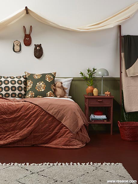 Woodland inspired teen/tween bedroom