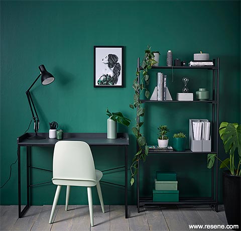 Green shades for your den or workspace