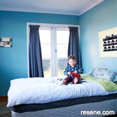 Blue boy's room