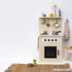 Make a childrens kitchen oven