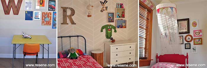 Resene Cararra walls in the childrens' rooms