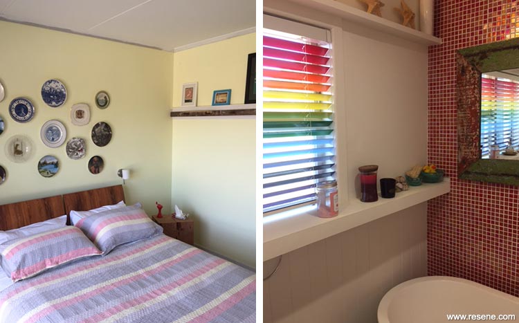 bathroom and bedroom colours