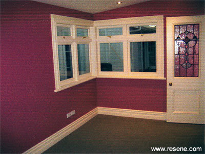 Hall painted with Resene Livewire Paint