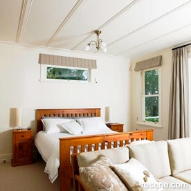 Smoky beige bedroom