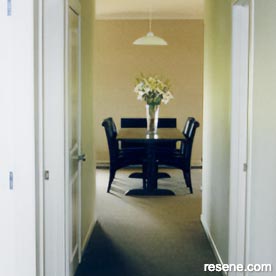 Simple hallway colour scheme