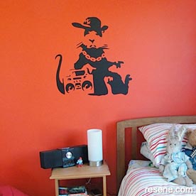 Red kid's room