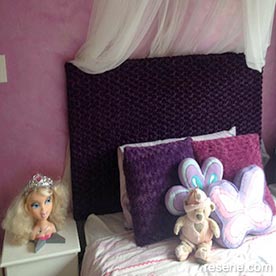 Soft pink girl's room