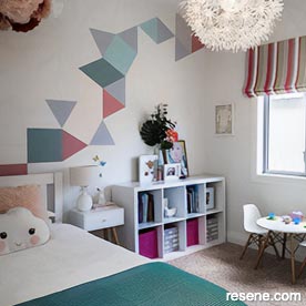 Colourful kids room