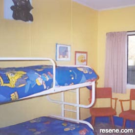 Yellow child's bedroom