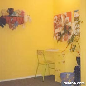Yellow kid's room