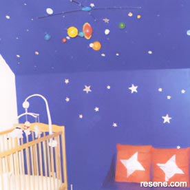 Space themed nursery