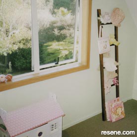 Soft green child's bedroom