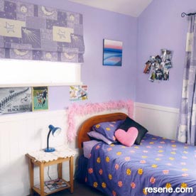 Purple girl's room