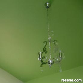 Green child's room