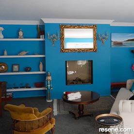 Light blue lounge