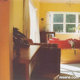 Yellow lounge