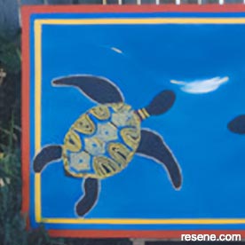 Turtle mural