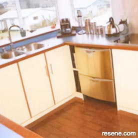 Renovated kitchen