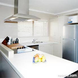 Light beige kitchen