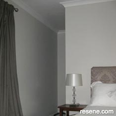 Elegant white bedroom