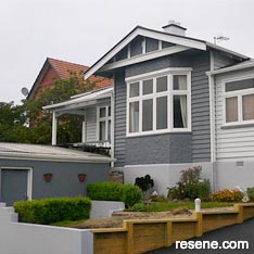 Grey home exterior
